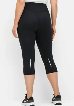 Sportleggings in Caprilänge, aus Funktionsmaterial