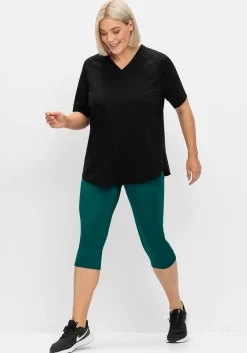 Sportshirt mit Mesh-Einsatz im Rücken