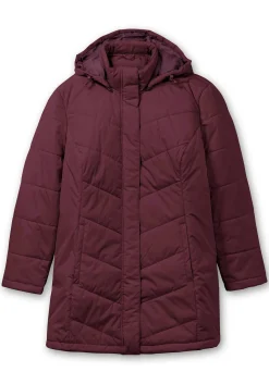 Steppjacke mit abnehmbarer Kapuze