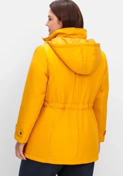 Steppjacke mit Tunnelzug in der Taille