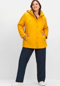 Steppjacke mit Tunnelzug in der Taille
