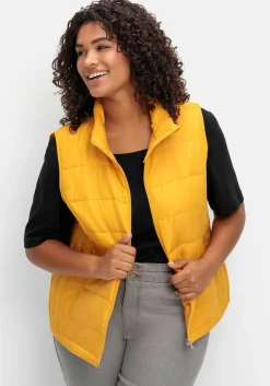 Steppweste in leicht taillierter Form