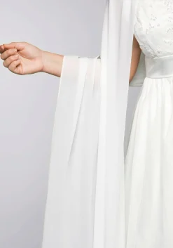 Stola aus fließendem Chiffon