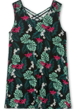 Strandset aus Longtop und 3/4-Leggings