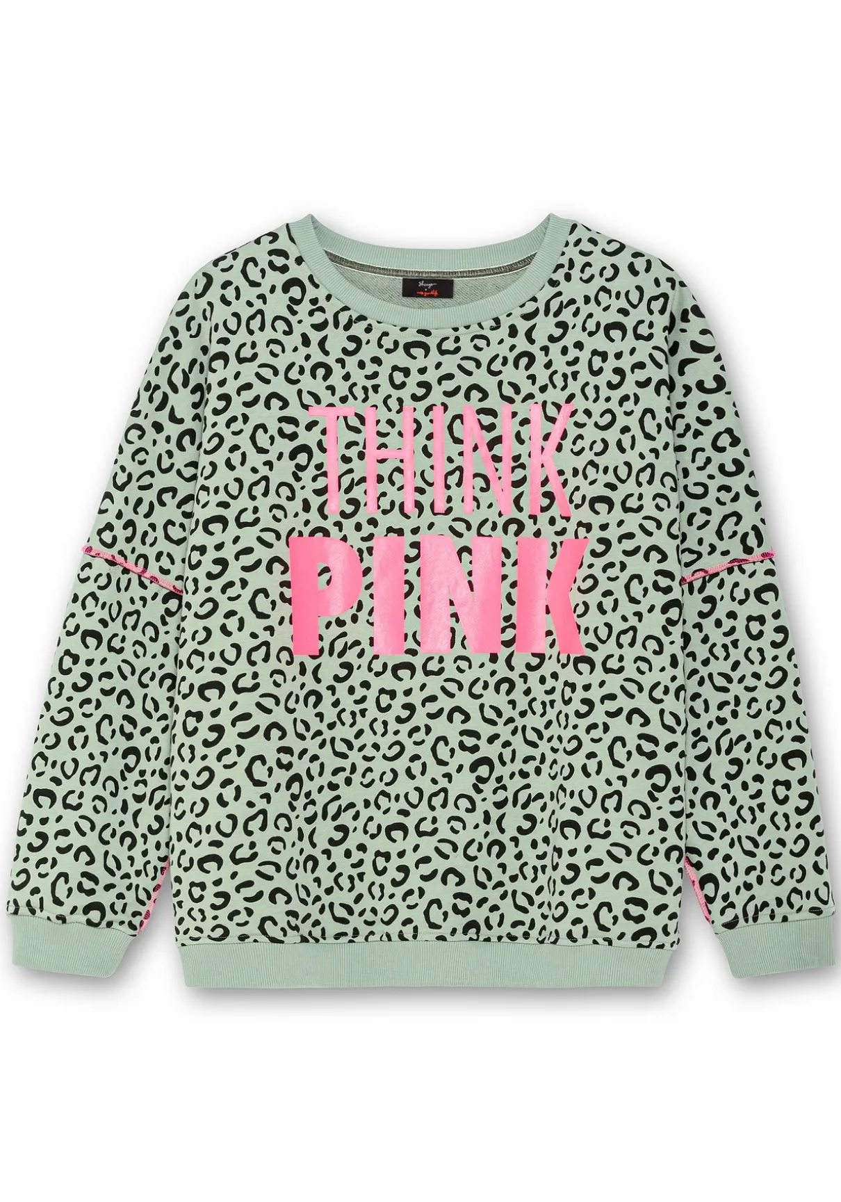 Sweatshirt mit Frontprint und Rundhalsausschnitt