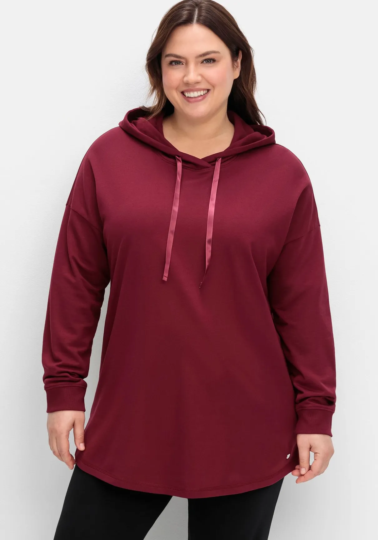 Sweatshirt mit Kapuze, in Oversizeform