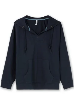 Sweatshirt mit Kapuze und Kängurutasche