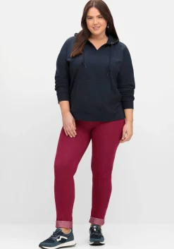 Sweatshirt mit Kapuze und Kängurutasche