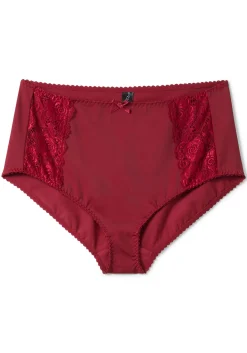 Taillenslip mit transparenter Spitze