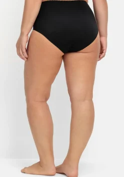 Taillenslip mit transparenter Spitze