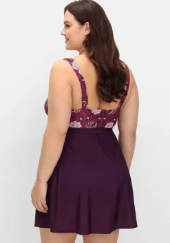 Tankini-Oberteil in ausgestellter Longform