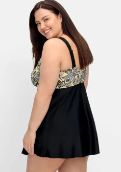 Tankini-Set mit Paisleymuster