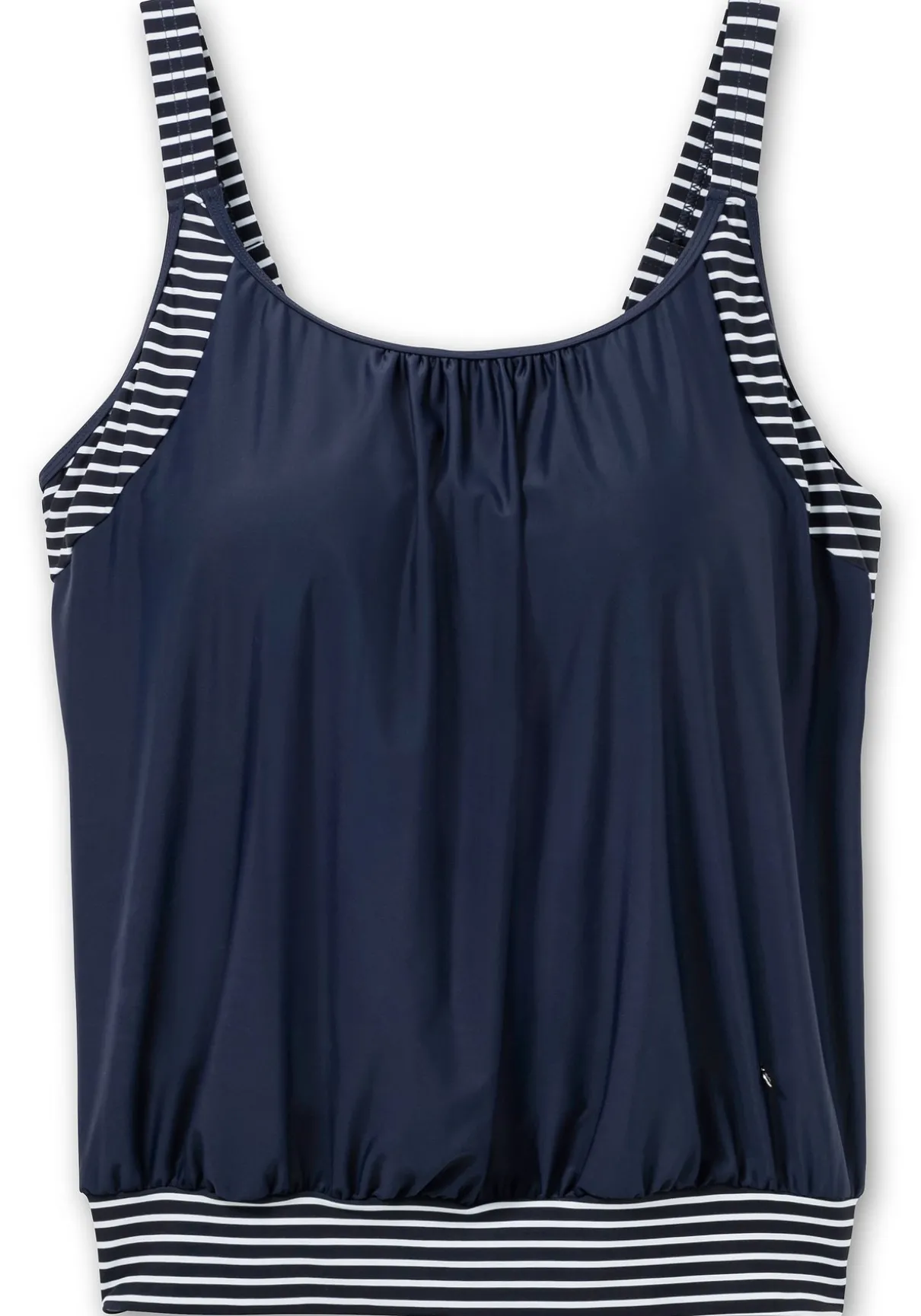 Tankini-Top in Oversized-Form mit Streifendetails