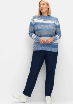 Thermojeans mit Komfortbund und Fleece-Futter