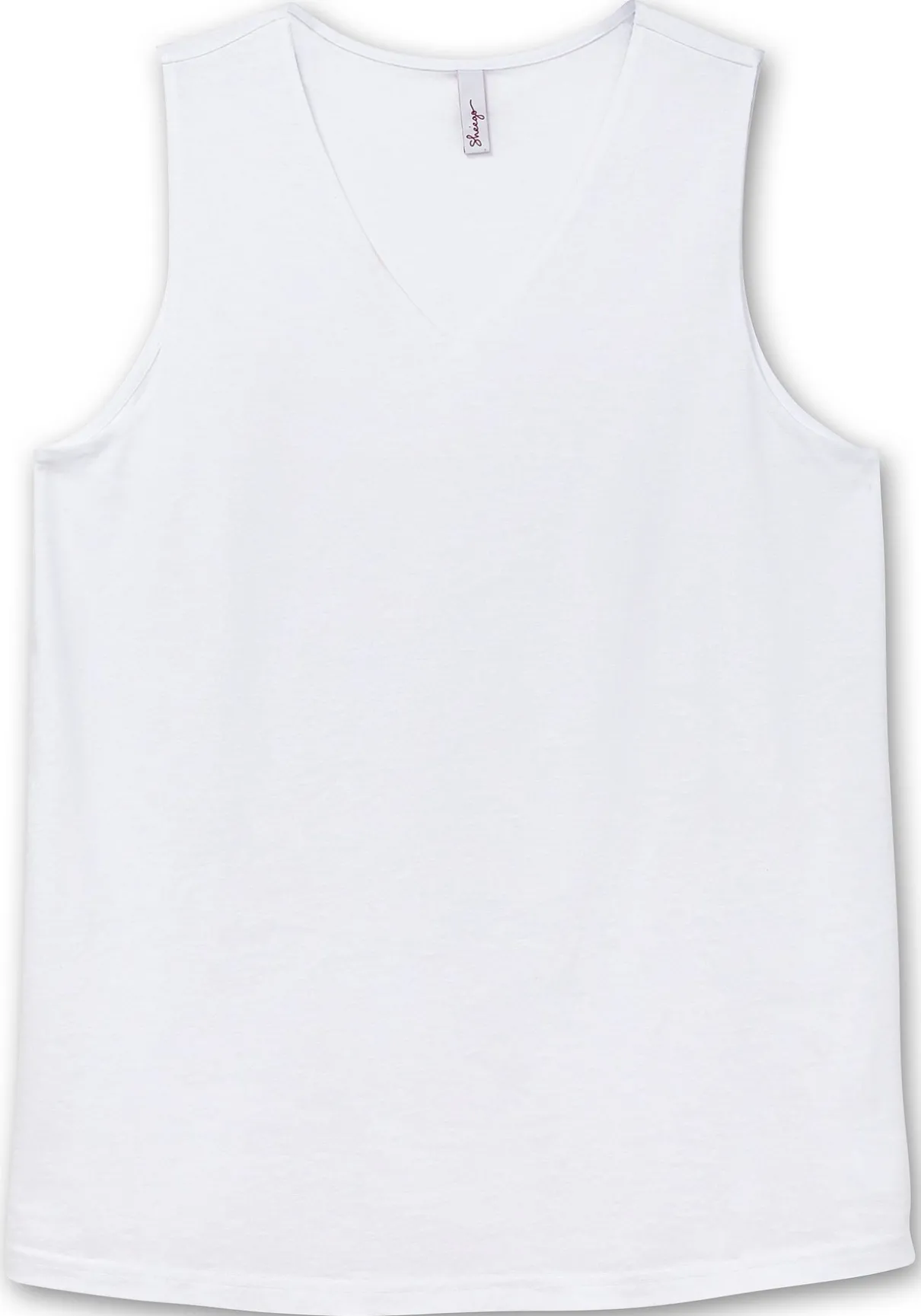 Top mit doppellagigem Vorderteil