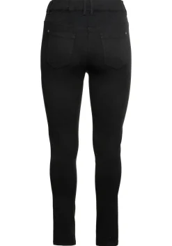 Treggings mit Schlupfbund und Gürtelschlaufen