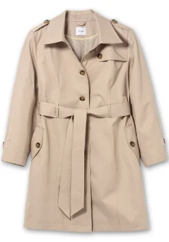 Trenchcoat in wasserabweisender Qualität