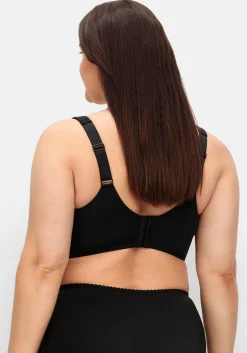 T-Shirt-BH mit Spitze und nahtlosen Cups