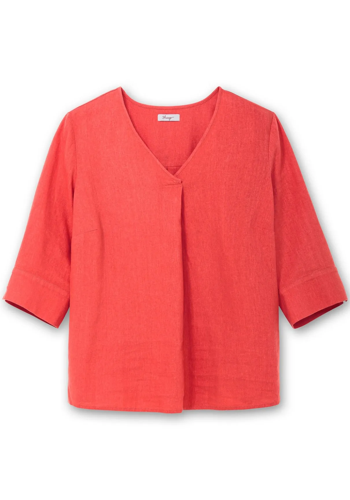 Tunika aus Leinen-Viskose-Mix, in leichter A-Linie