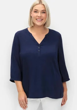 Tunika im Doppelpack, uni und gemustert