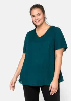 Tunika im Lagenlook mit Flügelärmeln