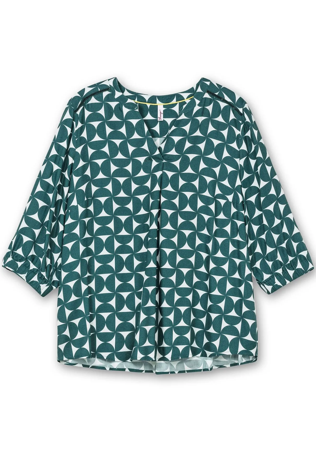 Tunika mit Grafikprint und 3/4-Ärmel