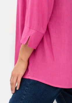 Tunika mit Kellerfalte und 3/4-Ärmeln