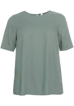 Tunika mit Rundhalsausschnitt und Rückenpasse