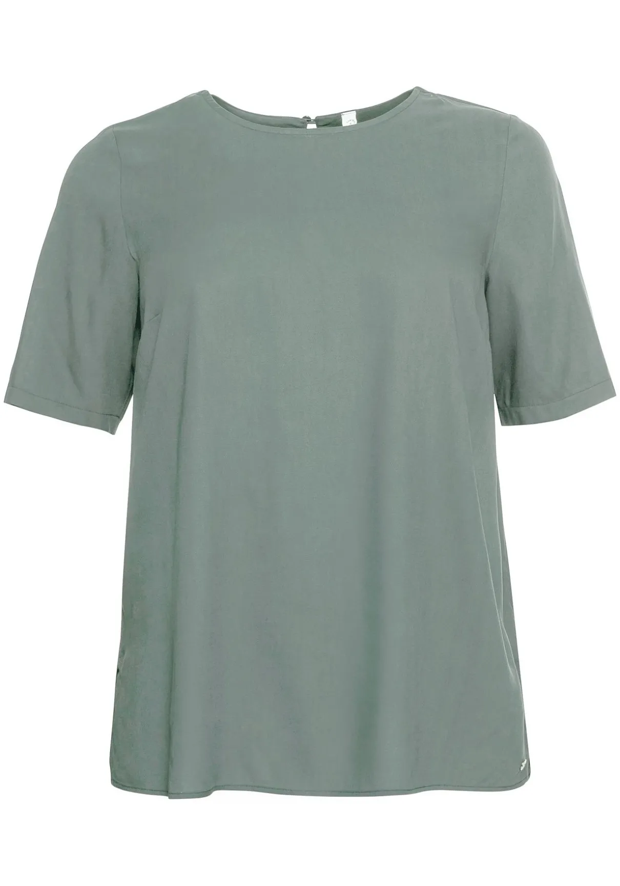 Tunika mit Rundhalsausschnitt und Rückenpasse