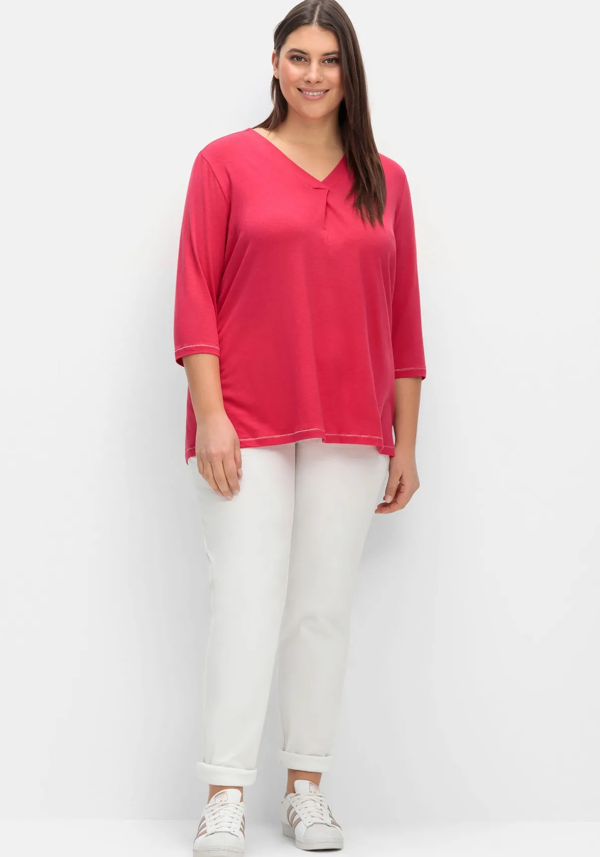 Twillhose mit Schlupfbund, in schmaler Beinform