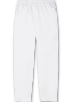 Twillhose mit Schlupfbund, in schmaler Beinform