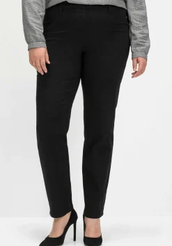 Twillhose mit Schlupfbund, in schmaler Beinform