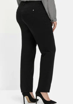 Twillhose mit Schlupfbund, in schmaler Beinform