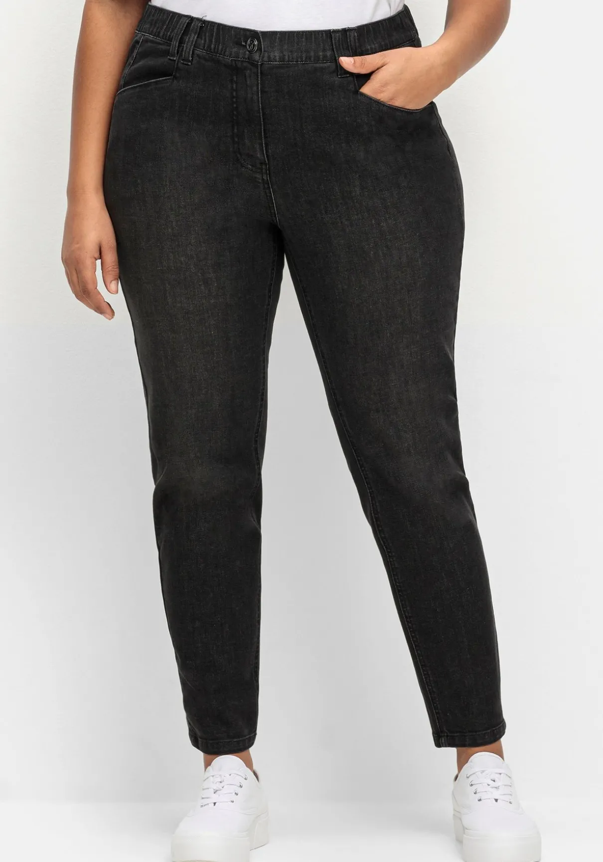 Ultraflexible Skinny Jeans mit Gummibund