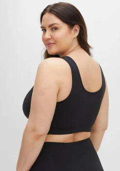 Verschlussloser BH ohne Bügel, mit Spitze