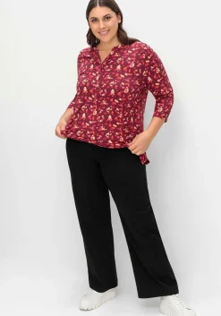 Weite High-Waist-Hose im Curvy-Schnitt ANNE