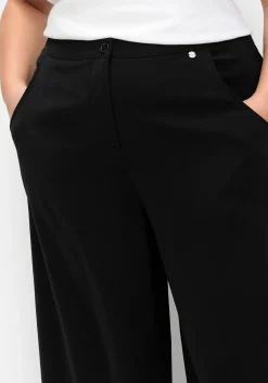Weite High-Waist-Hose im Curvy-Schnitt ELLA