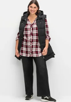 Weite High-Waist-Jeans im Curvy-Schnitt ANNE