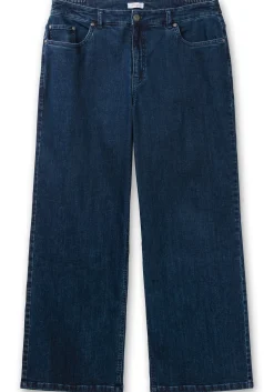 Weite High-Waist-Jeans im Curvy-Schnitt ELLA