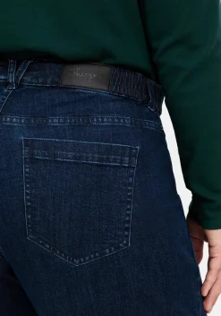 Weite High-Waist-Jeans im Curvy-Schnitt ELLA