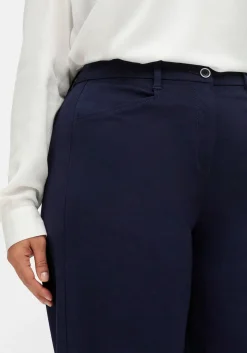 Weite Hose im Chino-Stil, aus leichtem Twill