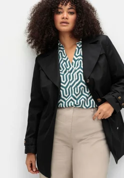 Weite Hose im Chino-Stil, aus leichtem Twill