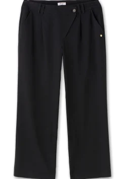 Weite Hose im Curvy-Schnitt ELLA mit Bundfalten