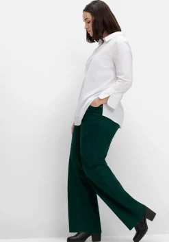 Weite Hose im Curvy-Schnitt ELLA