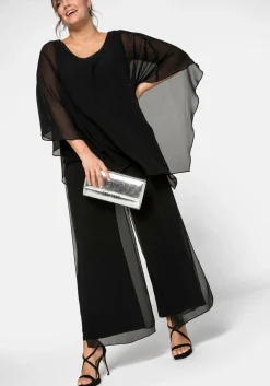 Weite Hose im Lagenlook