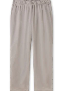 Weite Hose mit elastischem Bund und Innenfutter