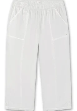 Weite 7/8-Hose mit Gummizugbund