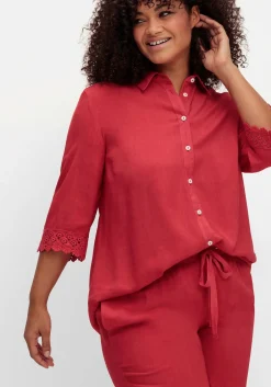 Weite Hose mit Schlupfbund, knöchelfrei