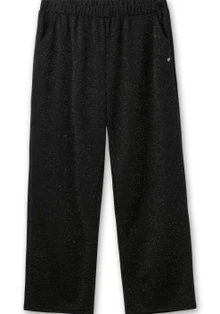 Weite Hose mit Schlupfbund, aus Effektgarn