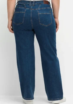 Weite Jeans in Curvy-Schnitt ELLA